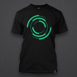 Blackout - Logo - GREEN - Male Shirt